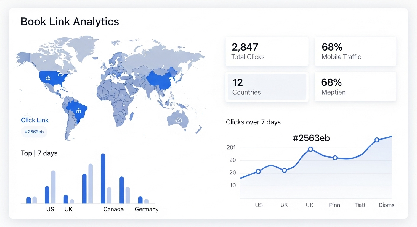 Book Link Analytics demo